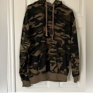 Men's Camouflage Pullover Hoodie